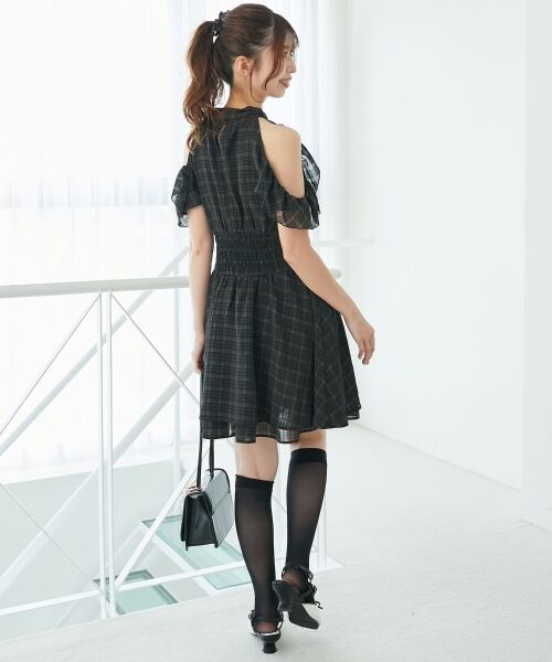 MAJESTIC LEGON / マジェスティックレゴン ミニ丈・ひざ丈ワンピース | アメスリミニワンピース | 詳細19