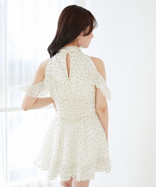 MAJESTIC LEGON / マジェスティックレゴン ミニ丈・ひざ丈ワンピース | アメスリミニワンピース | 詳細6