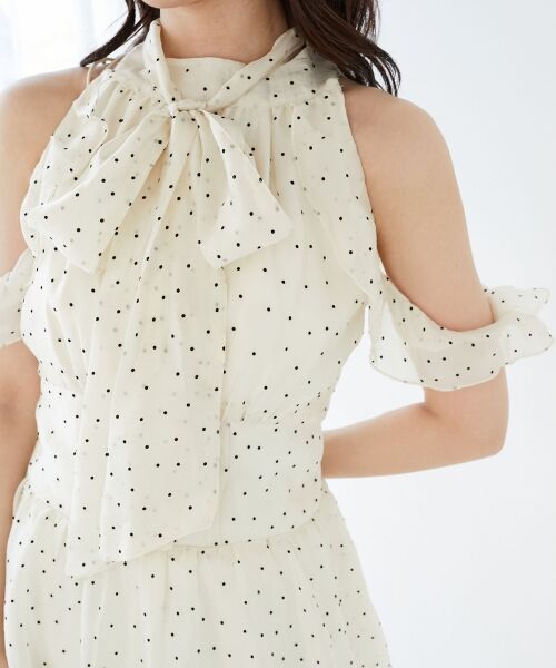 MAJESTIC LEGON / マジェスティックレゴン ミニ丈・ひざ丈ワンピース | アメスリミニワンピース | 詳細7