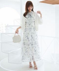 MAJESTIC LEGON / マジェスティックレゴン ロング・マキシ丈ワンピース | ◎アメスリロングワンピース