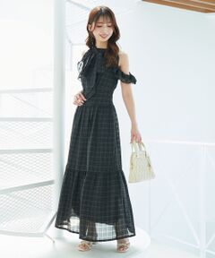 MAJESTIC LEGON / マジェスティックレゴン ロング・マキシ丈ワンピース | ◎アメスリロングワンピース