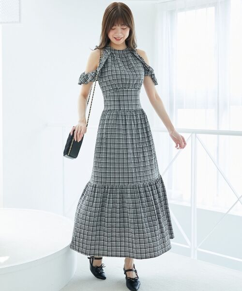 MAJESTIC LEGON / マジェスティックレゴン ロング・マキシ丈ワンピース | ◎アメスリロングワンピース | 詳細14