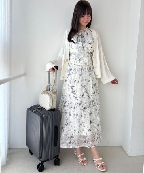 MAJESTIC LEGON / マジェスティックレゴン ロング・マキシ丈ワンピース | ◎アメスリロングワンピース | 詳細2