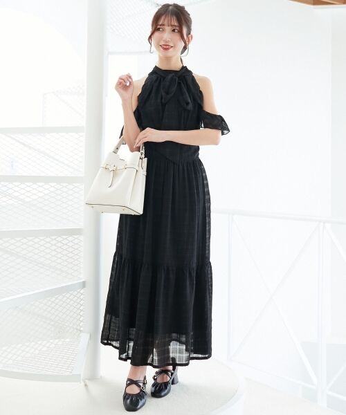 MAJESTIC LEGON / マジェスティックレゴン ロング・マキシ丈ワンピース | ◎アメスリロングワンピース | 詳細21