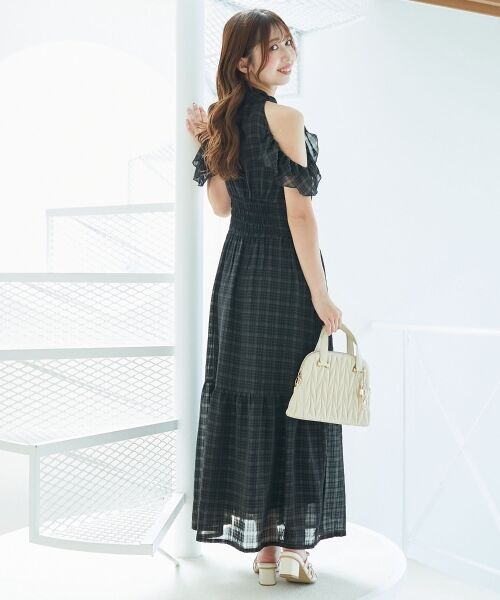 MAJESTIC LEGON / マジェスティックレゴン ロング・マキシ丈ワンピース | ◎アメスリロングワンピース | 詳細26