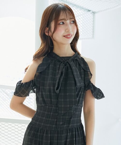 MAJESTIC LEGON / マジェスティックレゴン ロング・マキシ丈ワンピース | ◎アメスリロングワンピース | 詳細27