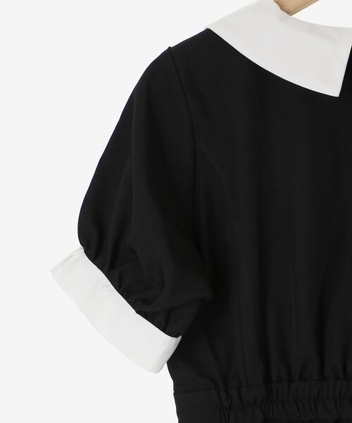 MAJESTIC LEGON / マジェスティックレゴン ミニ丈・ひざ丈ワンピース | 衿配色ミニワンピース | 詳細26