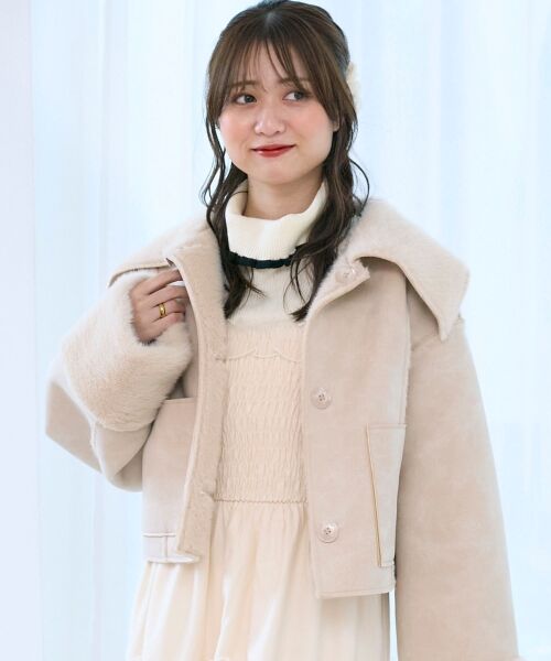 MAJESTIC LEGON / マジェスティックレゴン ブルゾン | リバーシブルビッグカラーブルゾン | 詳細10