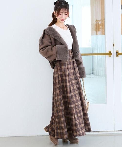 MAJESTIC LEGON / マジェスティックレゴン ブルゾン | リバーシブルビッグカラーブルゾン | 詳細12