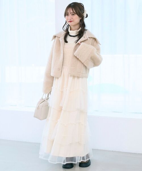 MAJESTIC LEGON / マジェスティックレゴン ブルゾン | リバーシブルビッグカラーブルゾン | 詳細2