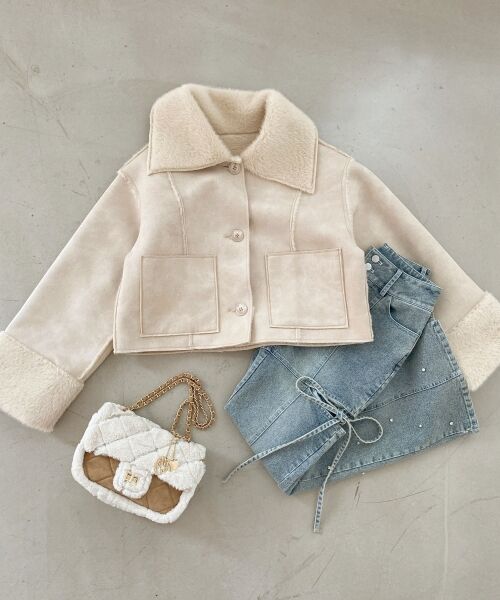 MAJESTIC LEGON / マジェスティックレゴン ブルゾン | リバーシブルビッグカラーブルゾン | 詳細24