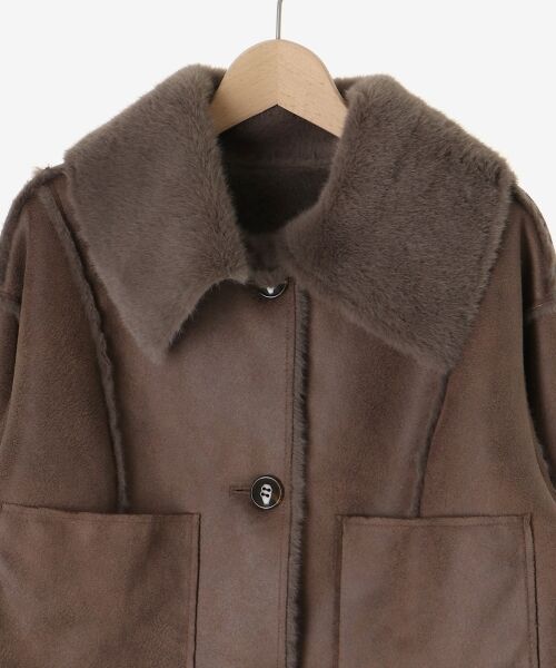 MAJESTIC LEGON / マジェスティックレゴン ブルゾン | リバーシブルビッグカラーブルゾン | 詳細29