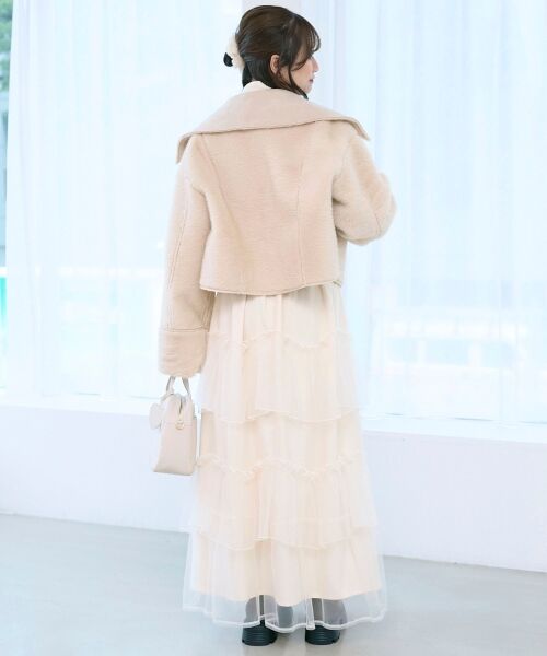 MAJESTIC LEGON / マジェスティックレゴン ブルゾン | リバーシブルビッグカラーブルゾン | 詳細4