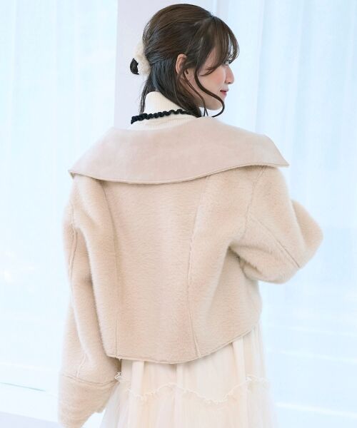 MAJESTIC LEGON / マジェスティックレゴン ブルゾン | リバーシブルビッグカラーブルゾン | 詳細7