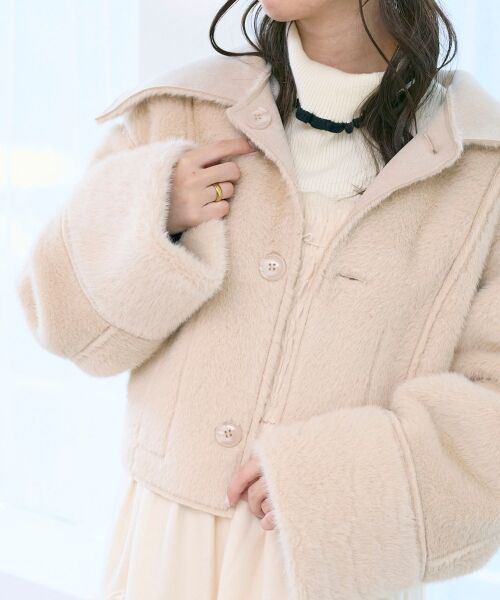 MAJESTIC LEGON / マジェスティックレゴン ブルゾン | リバーシブルビッグカラーブルゾン | 詳細8