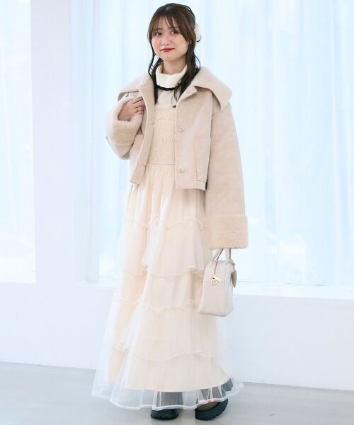 MAJESTIC LEGON / マジェスティックレゴン ブルゾン | リバーシブルビッグカラーブルゾン | 詳細9