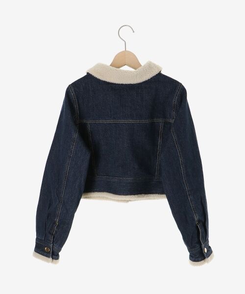 MAJESTIC LEGON / マジェスティックレゴン その他アウター | ボアトリムクロップドジャケット | 詳細18