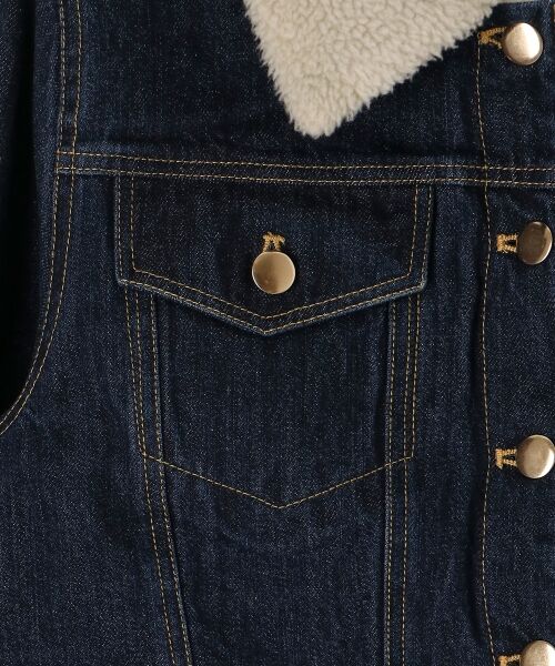 MAJESTIC LEGON / マジェスティックレゴン その他アウター | ボアトリムクロップドジャケット | 詳細22