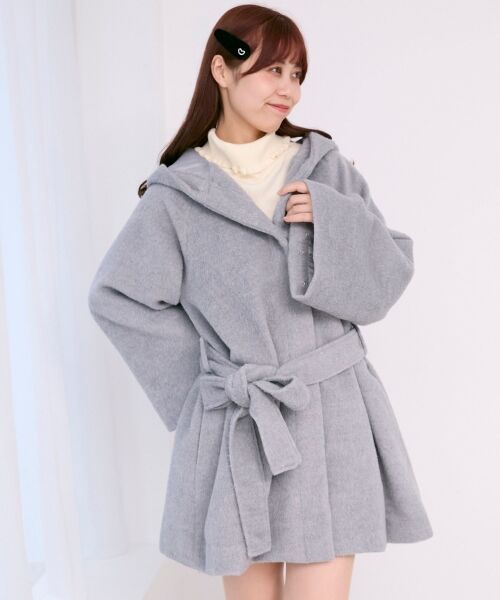 MAJESTIC LEGON / マジェスティックレゴン その他アウター | フード付マルチwayフェイクファーコート | 詳細19