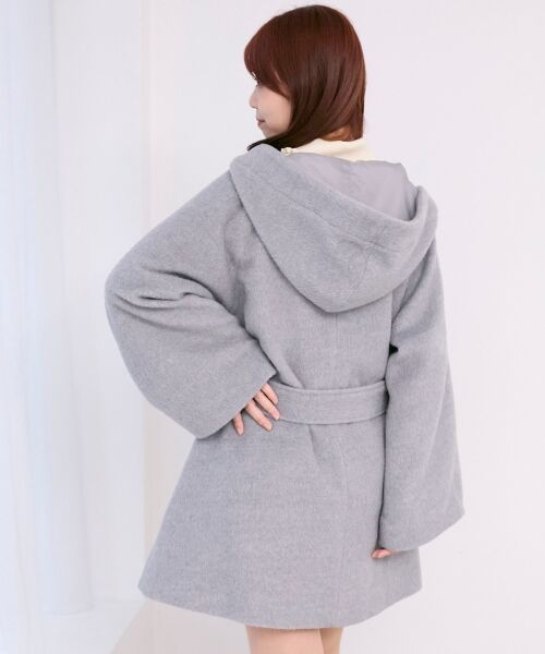 MAJESTIC LEGON / マジェスティックレゴン その他アウター | フード付マルチwayフェイクファーコート | 詳細20