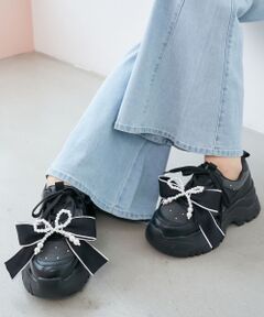 MAJESTIC LEGON / マジェスティックレゴン スニーカー | 2WAYリボンビジュースニーカー