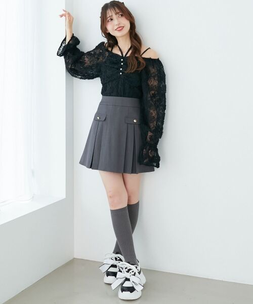 MAJESTIC LEGON / マジェスティックレゴン スニーカー | 2WAYリボンビジュースニーカー | 詳細12