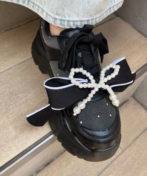 MAJESTIC LEGON / マジェスティックレゴン スニーカー | 2WAYリボンビジュースニーカー | 詳細24