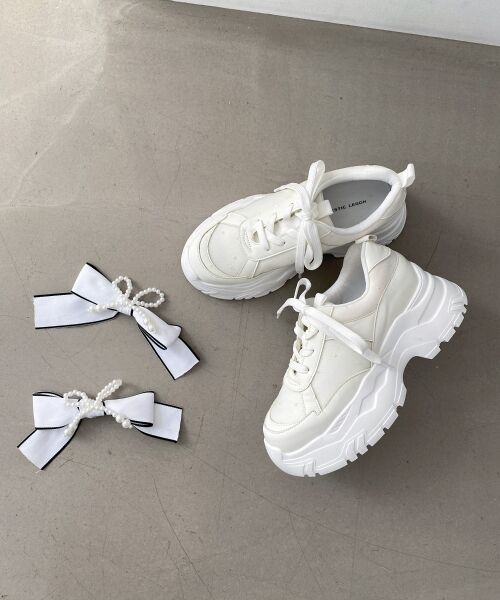 MAJESTIC LEGON / マジェスティックレゴン スニーカー | 2WAYリボンビジュースニーカー | 詳細25