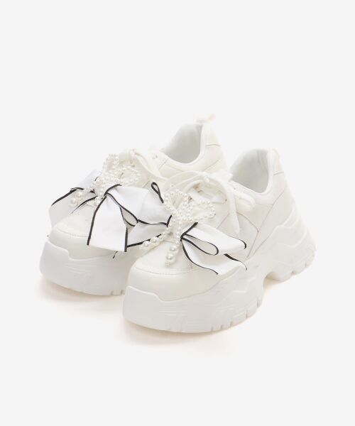 MAJESTIC LEGON / マジェスティックレゴン スニーカー | 2WAYリボンビジュースニーカー | 詳細28