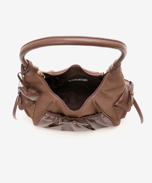 MAJESTIC LEGON / マジェスティックレゴン ハンドバッグ | ギャザーポケットリボンバッグ | 詳細15