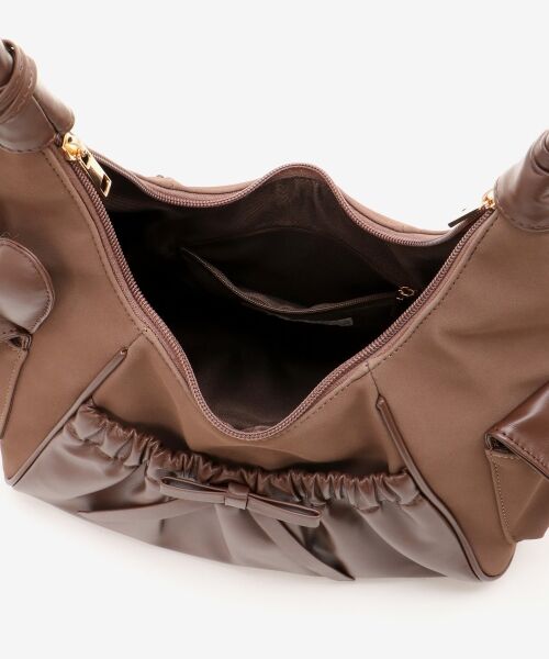 MAJESTIC LEGON / マジェスティックレゴン ハンドバッグ | ギャザーポケットリボンバッグ | 詳細16