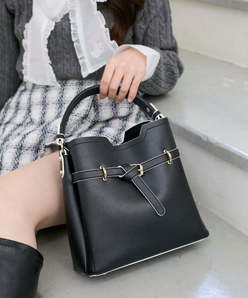 MAJESTIC LEGON / マジェスティックレゴン ショルダーバッグ | ノットベルトショルダーバッグ | 詳細15