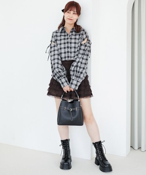 MAJESTIC LEGON / マジェスティックレゴン ショルダーバッグ | ノットベルトショルダーバッグ | 詳細18