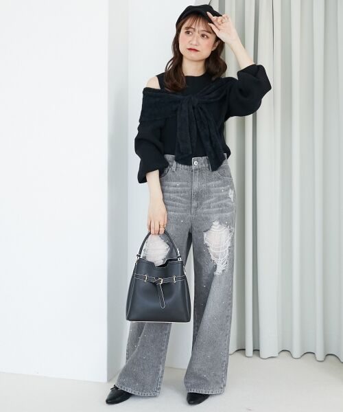 MAJESTIC LEGON / マジェスティックレゴン ショルダーバッグ | ノットベルトショルダーバッグ | 詳細19