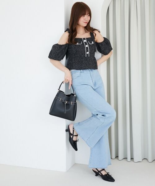 MAJESTIC LEGON / マジェスティックレゴン ショルダーバッグ | ノットベルトショルダーバッグ | 詳細29