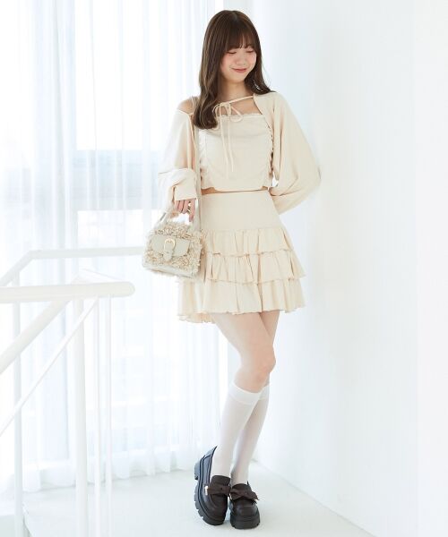 MAJESTIC LEGON / マジェスティックレゴン ショルダーバッグ | プードルボアミニショルダーバッグ | 詳細1