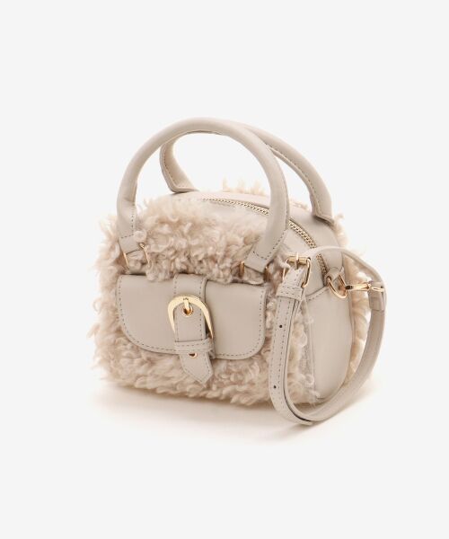 MAJESTIC LEGON / マジェスティックレゴン ショルダーバッグ | プードルボアミニショルダーバッグ | 詳細11