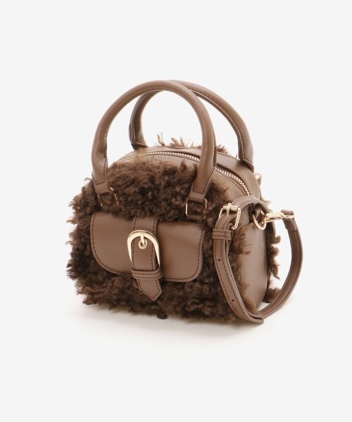 MAJESTIC LEGON / マジェスティックレゴン ショルダーバッグ | プードルボアミニショルダーバッグ | 詳細12