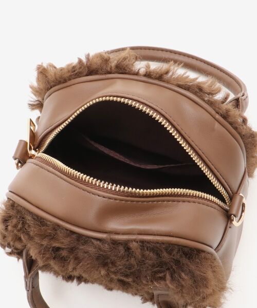 MAJESTIC LEGON / マジェスティックレゴン ショルダーバッグ | プードルボアミニショルダーバッグ | 詳細19