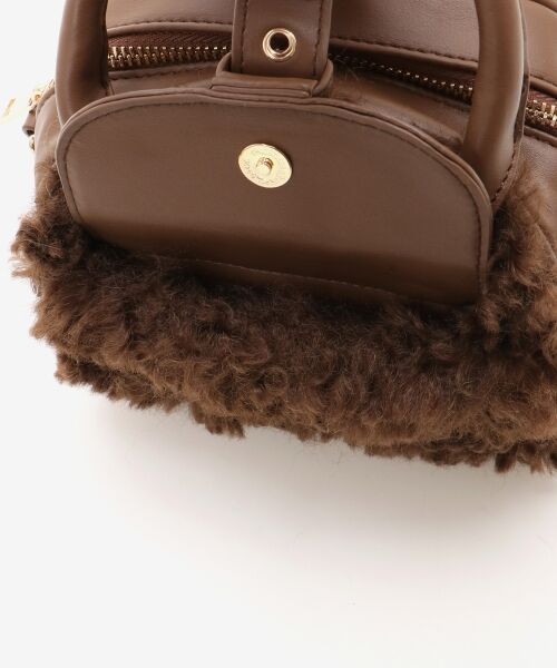 MAJESTIC LEGON / マジェスティックレゴン ショルダーバッグ | プードルボアミニショルダーバッグ | 詳細20