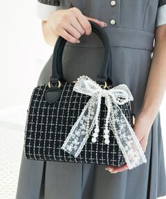 MAJESTIC LEGON / マジェスティックレゴン ボストンバッグ | チャーム付きミニボストンバッグ