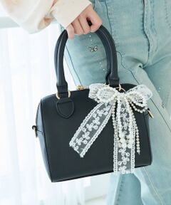 MAJESTIC LEGON / マジェスティックレゴン ボストンバッグ | チャーム付きミニボストンバッグ