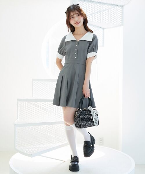 MAJESTIC LEGON / マジェスティックレゴン ボストンバッグ | チャーム付きミニボストンバッグ | 詳細1