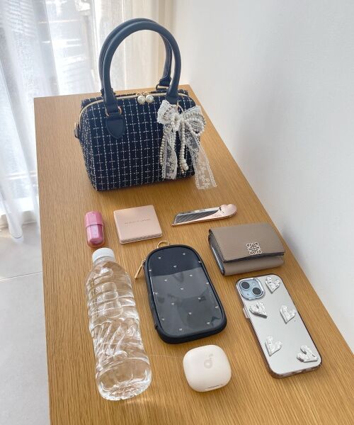 MAJESTIC LEGON / マジェスティックレゴン ボストンバッグ | チャーム付きミニボストンバッグ | 詳細10