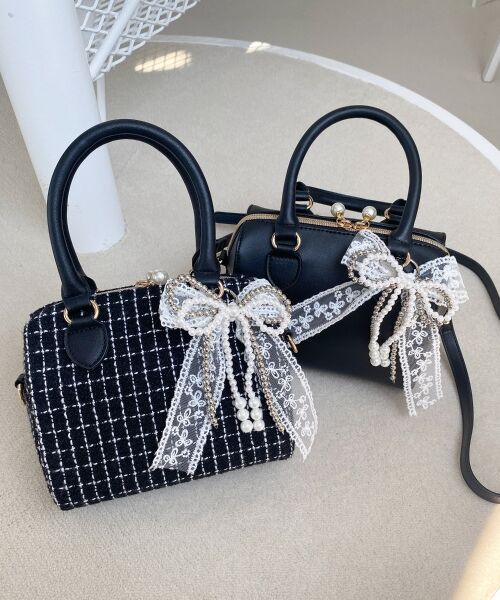 MAJESTIC LEGON / マジェスティックレゴン ボストンバッグ | チャーム付きミニボストンバッグ | 詳細11