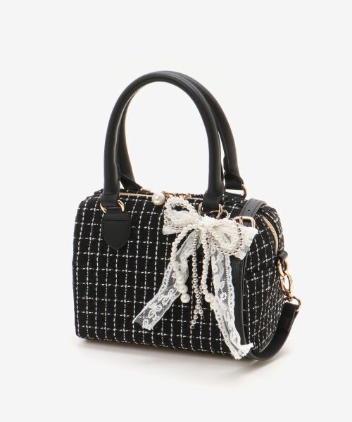 MAJESTIC LEGON / マジェスティックレゴン ボストンバッグ | チャーム付きミニボストンバッグ | 詳細13