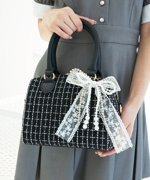 MAJESTIC LEGON / マジェスティックレゴン ボストンバッグ | チャーム付きミニボストンバッグ | 詳細2