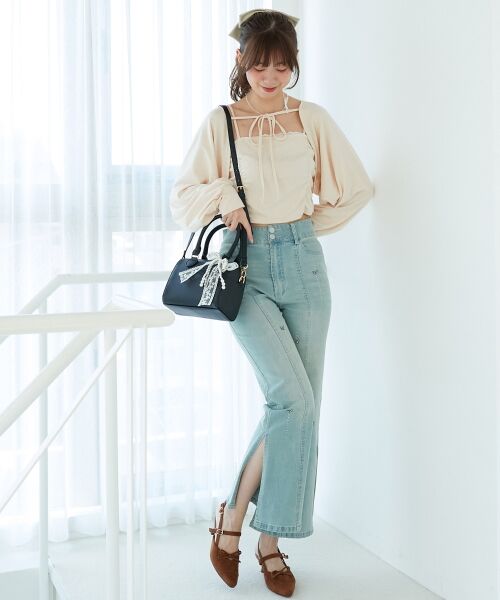 MAJESTIC LEGON / マジェスティックレゴン ボストンバッグ | チャーム付きミニボストンバッグ | 詳細5