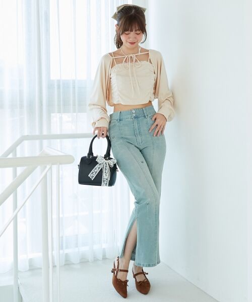 MAJESTIC LEGON / マジェスティックレゴン ボストンバッグ | チャーム付きミニボストンバッグ | 詳細7