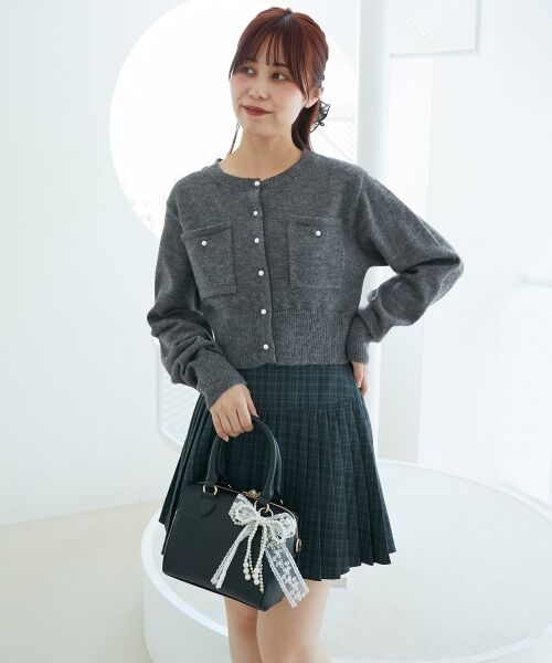 MAJESTIC LEGON / マジェスティックレゴン ボストンバッグ | チャーム付きミニボストンバッグ | 詳細9